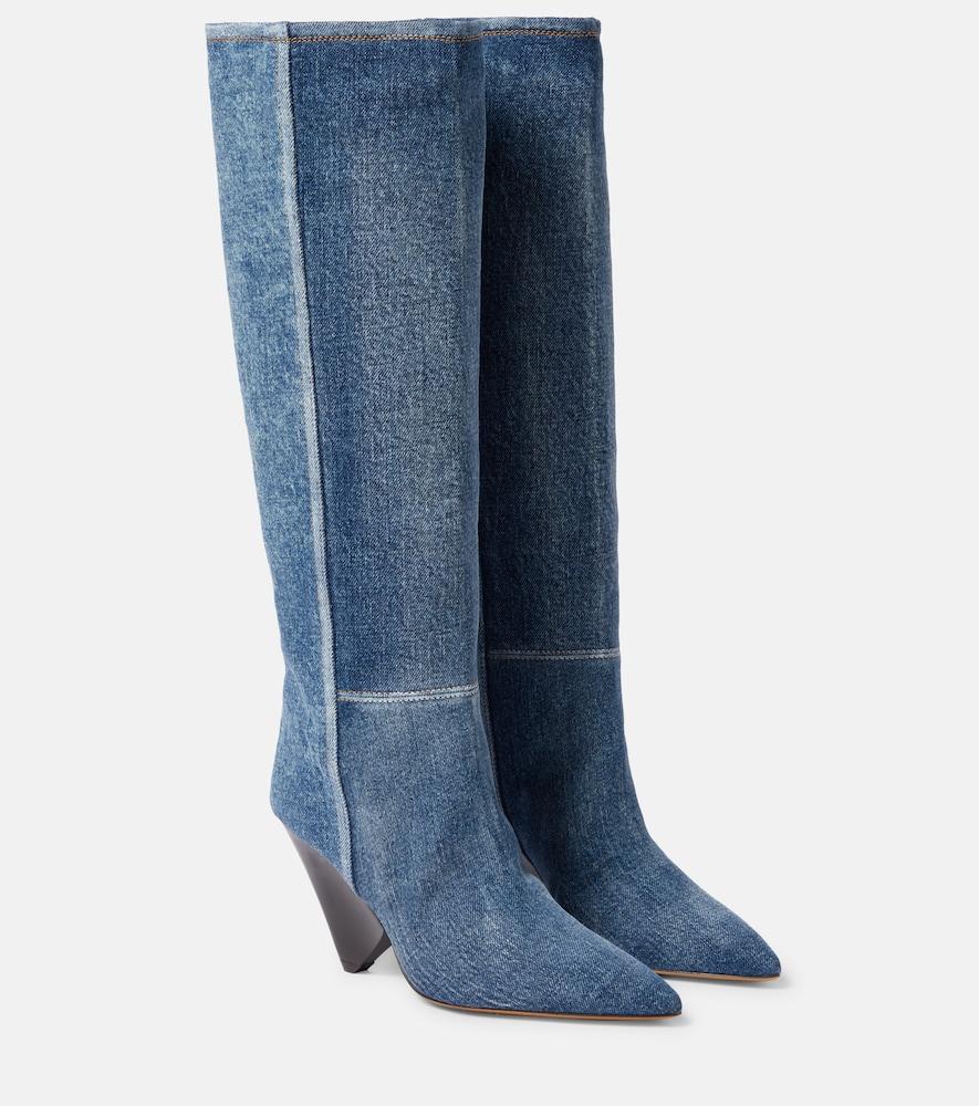 isabel marant lakita denim knee