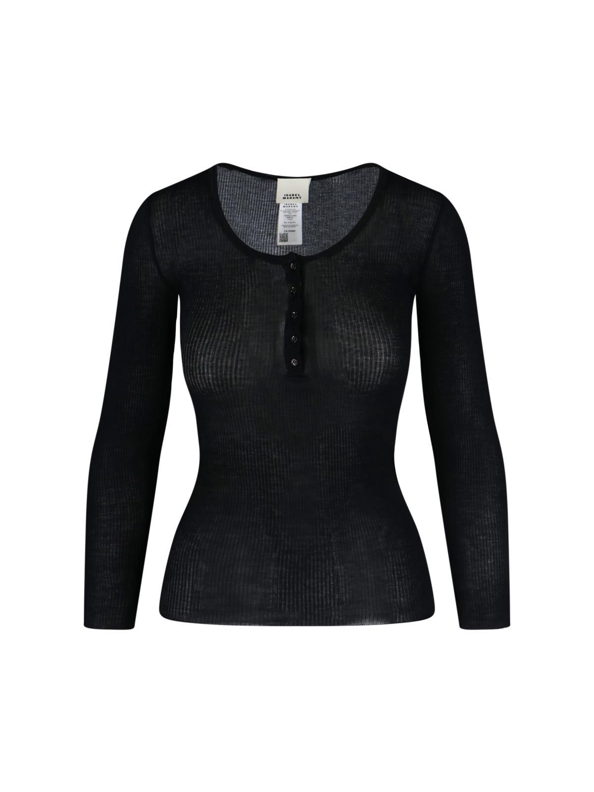 isabel marant lamyli ribbed top