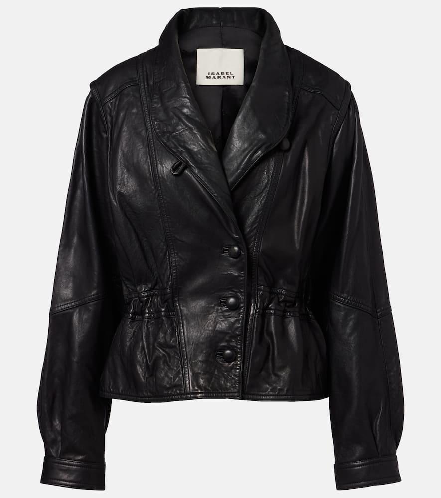 isabel marant leather jacket