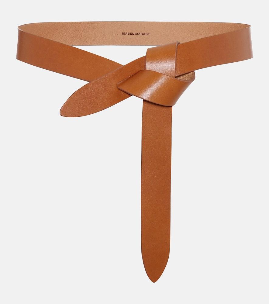 isabel marant lecce leather belt