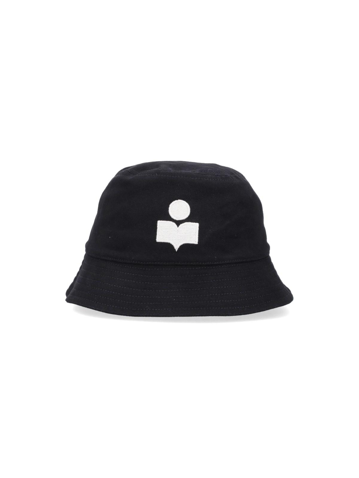 isabel marant logo bucket hat