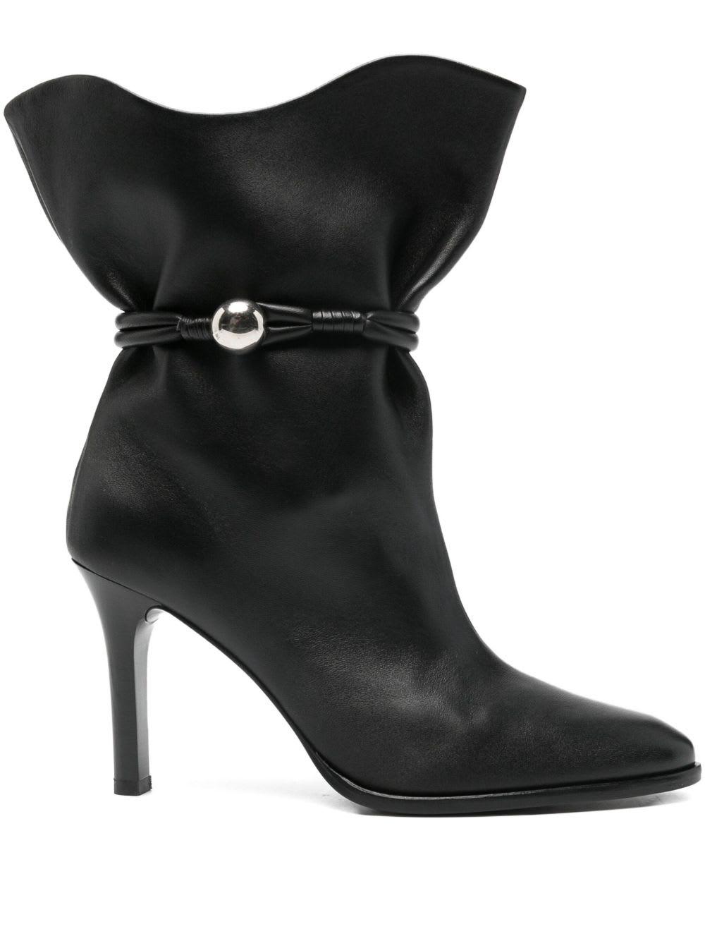 isabel marant lolya leather boots