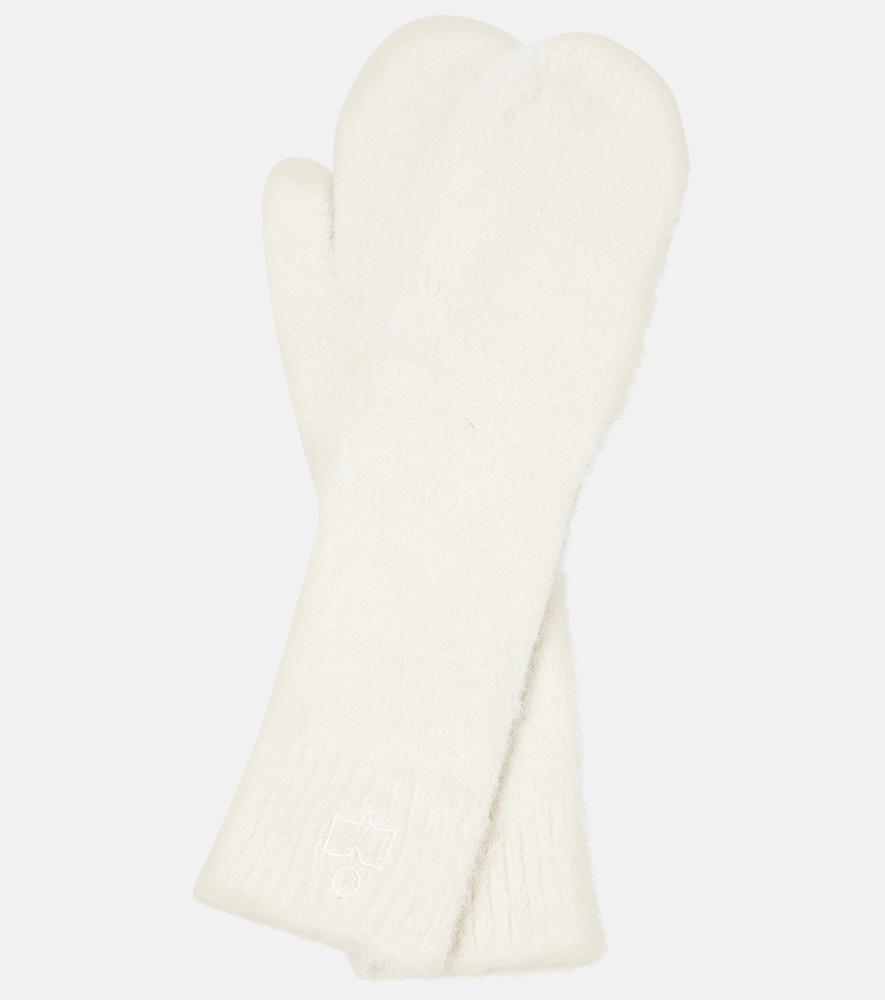 isabel marant manray knit mittens