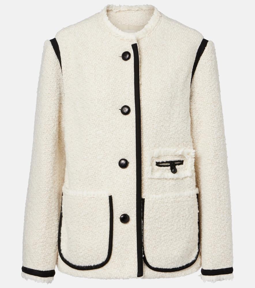 isabel marant maylin bouclé tweed jacket