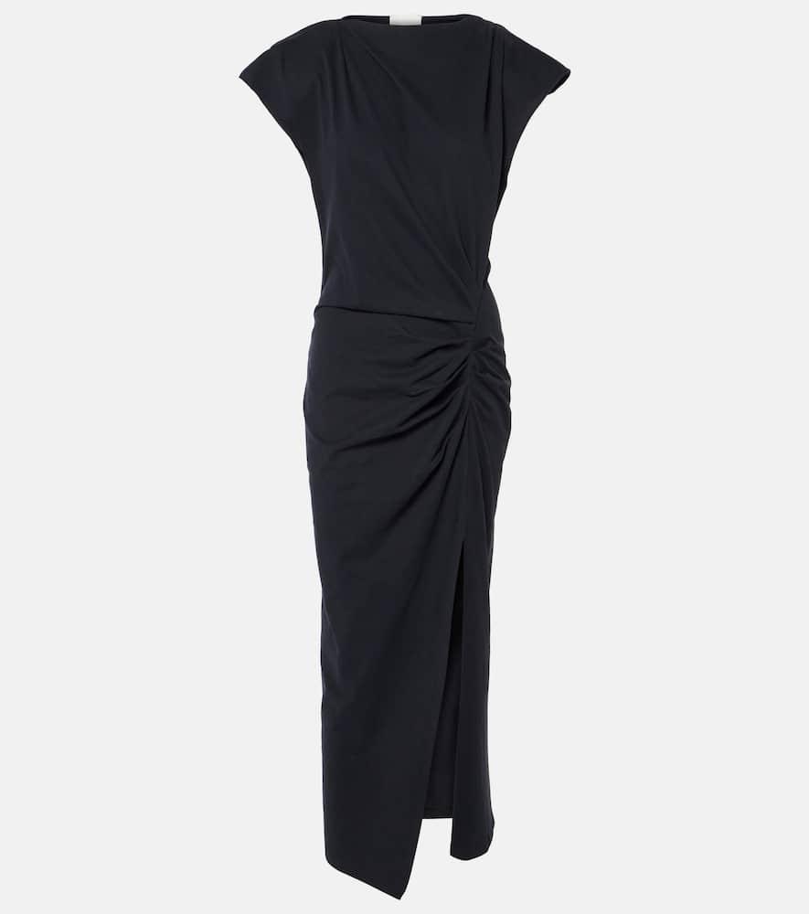 isabel marant nadela cotton jersey maxi dress