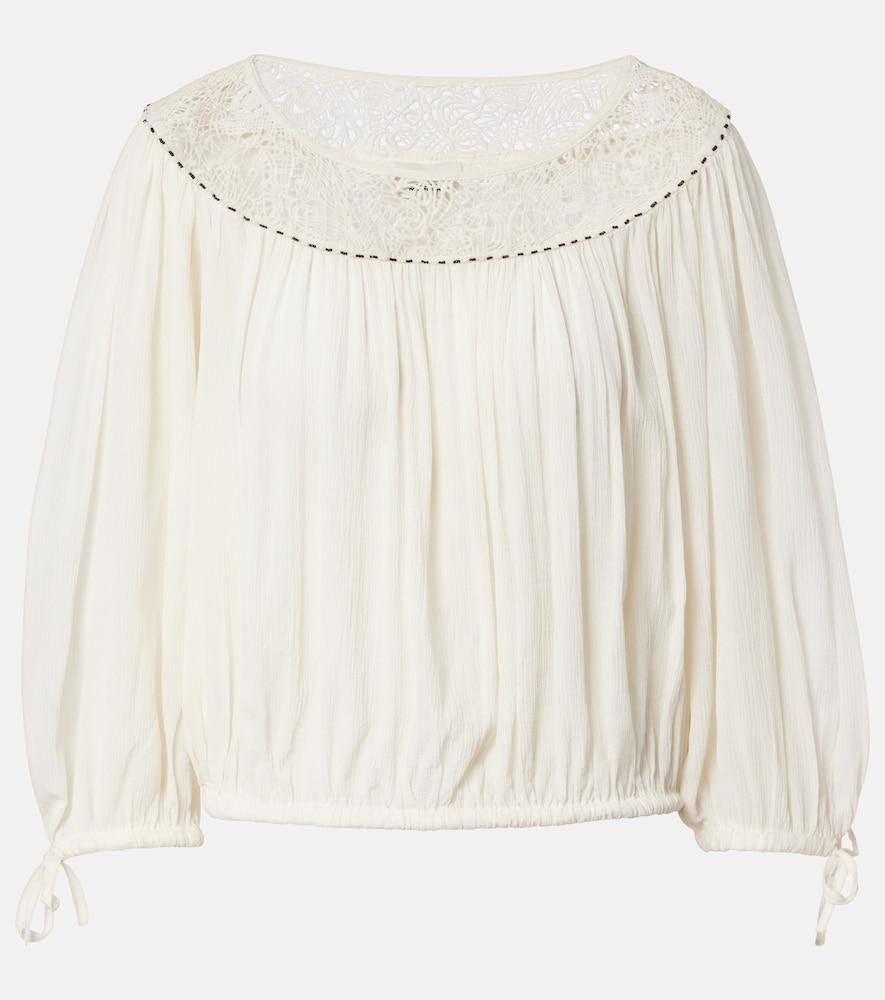 isabel marant nelida guipure lace