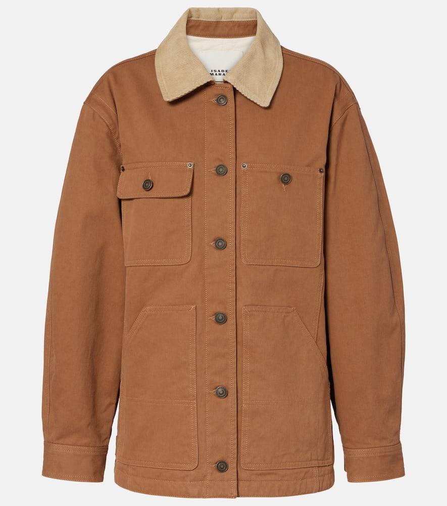 isabel marant ninon cotton blouson