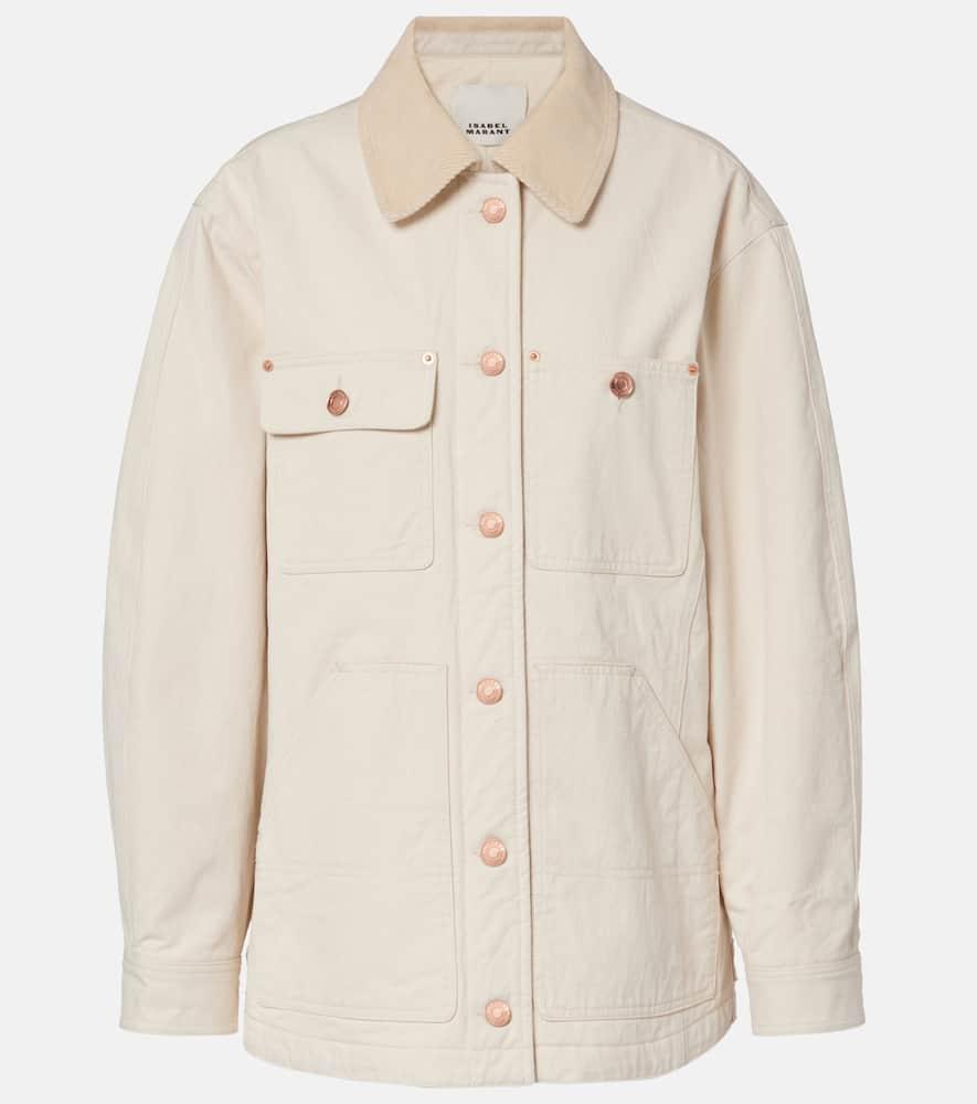 isabel marant ninon cotton blouson