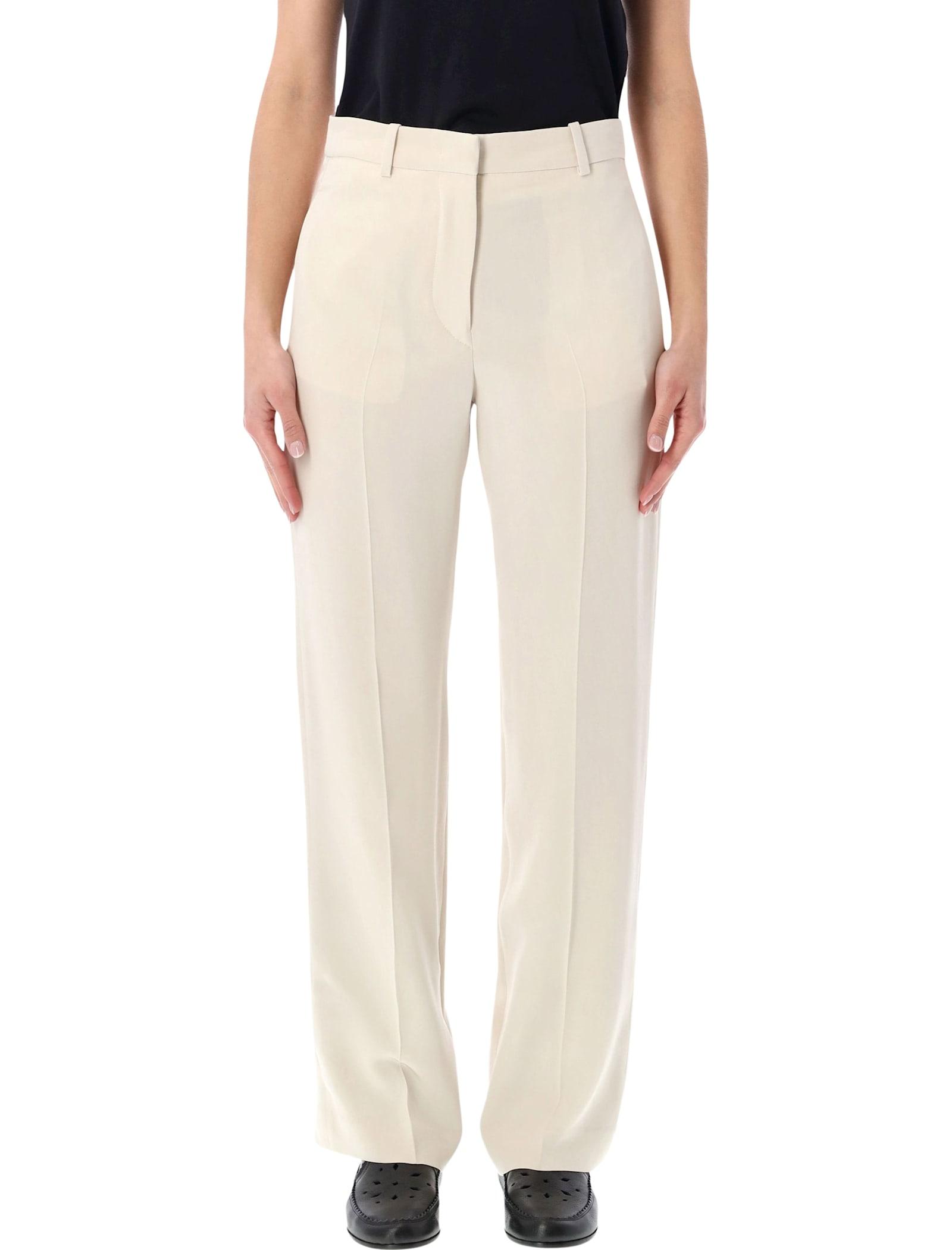 isabel marant noanda fluid crepe trousers