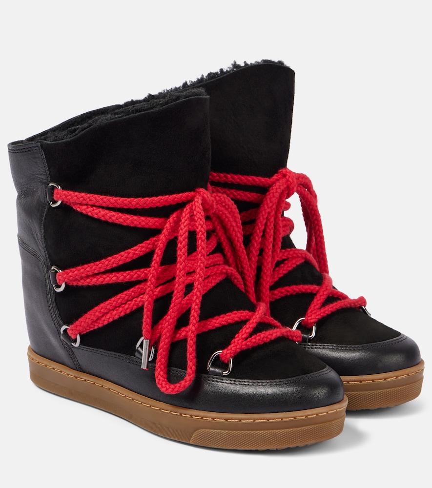 isabel marant nowles padded snow boots