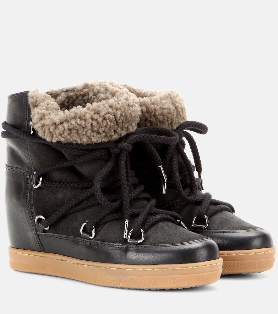 isabel marant nowles shearling