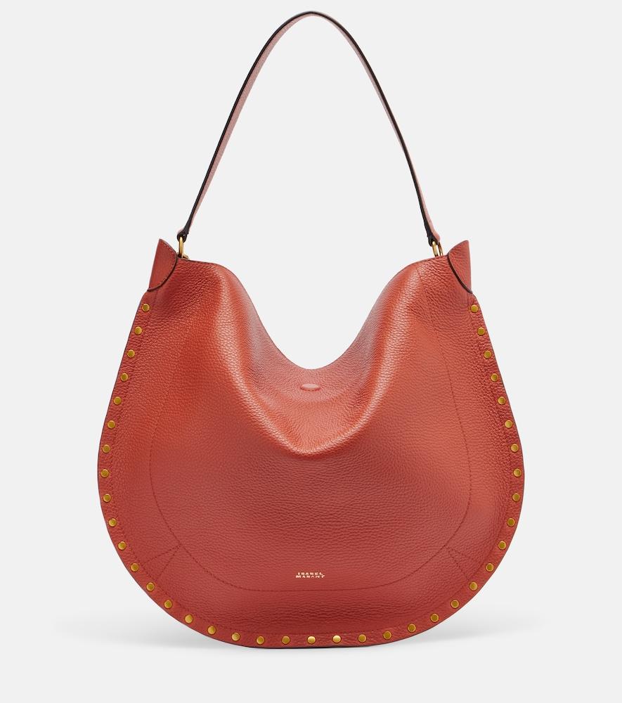 isabel marant oskan soft leather shoulder bag