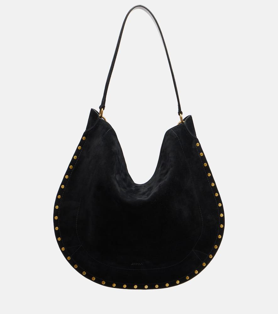 isabel marant oskan soft medium suede shoulder bag