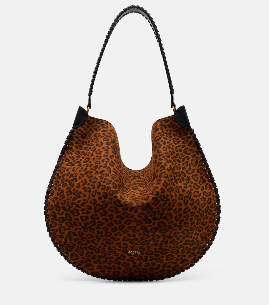 isabel marant oskan soft suede shoulder bag