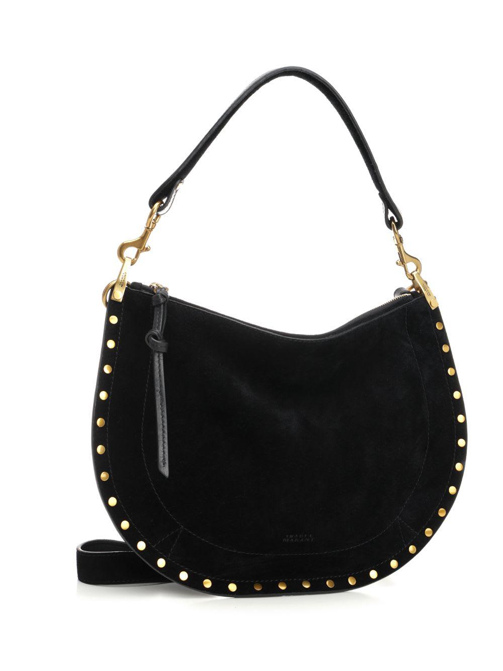 isabel marant oskan suede hobo bag