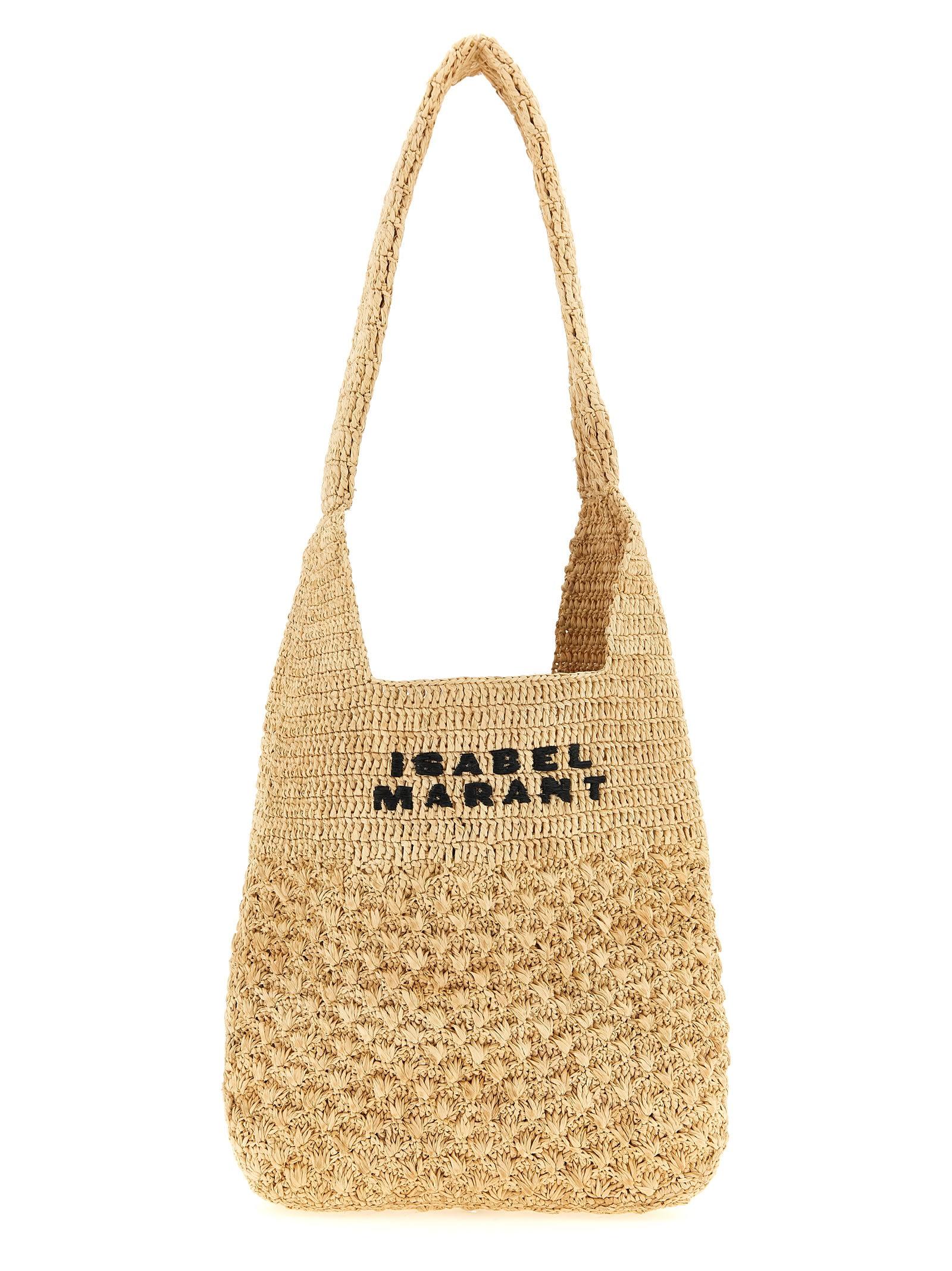 isabel marant praia small shoulder bag