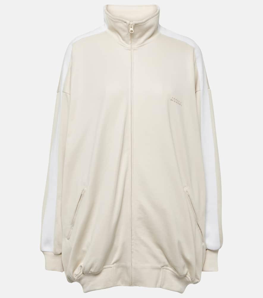 isabel marant rejane oversized track jacket