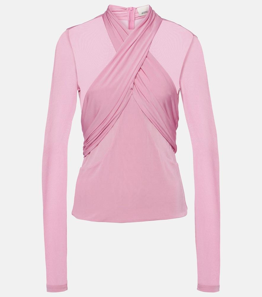 isabel marant resly draped semi