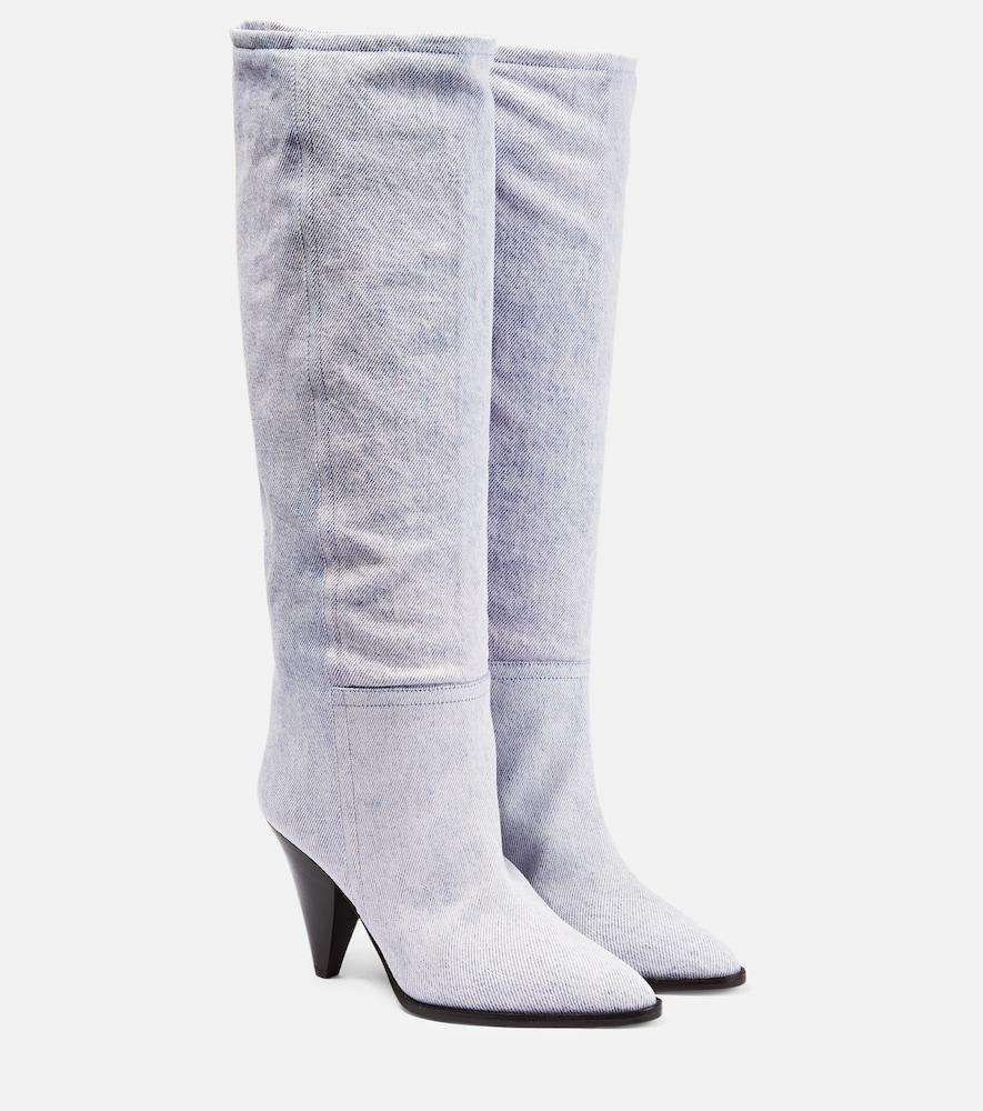 isabel marant ririo denim knee