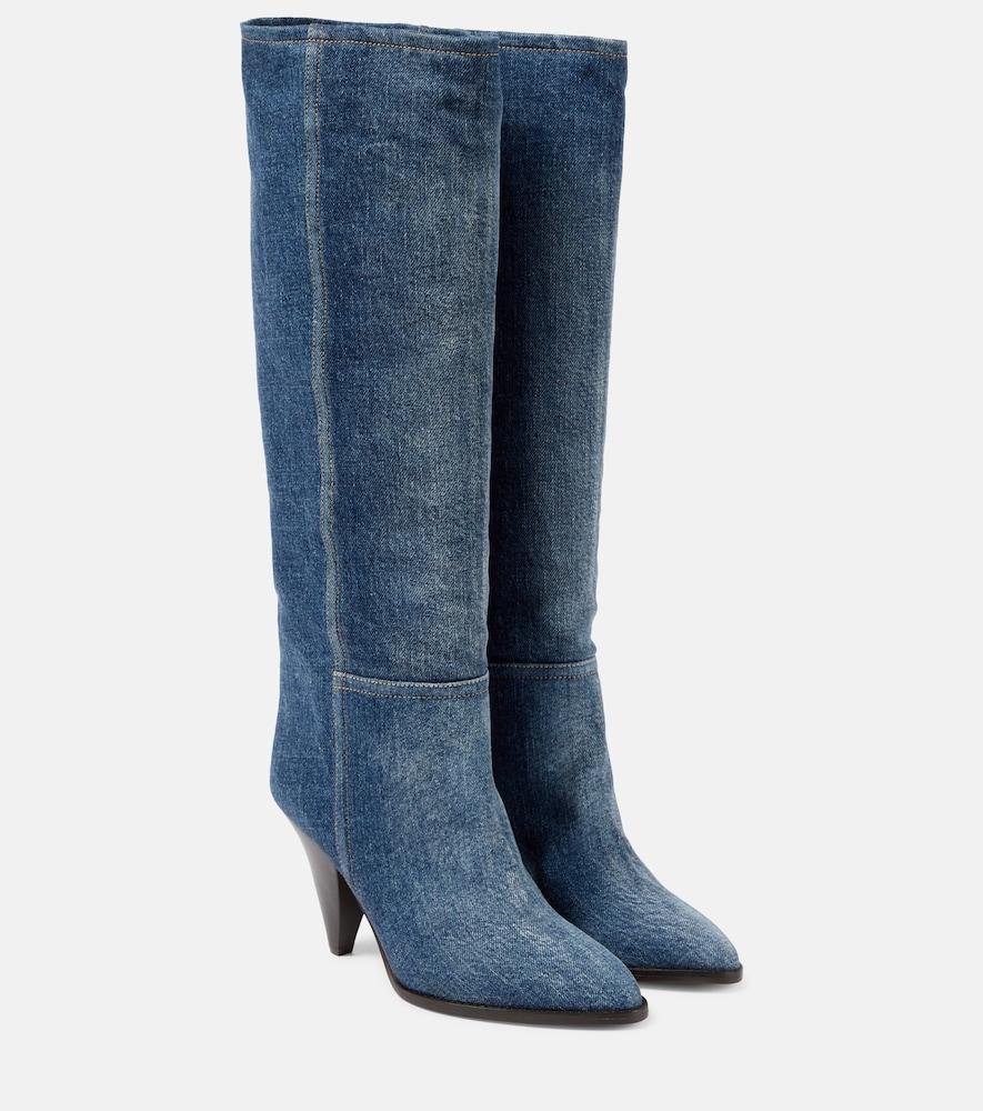 isabel marant ririo denim knee