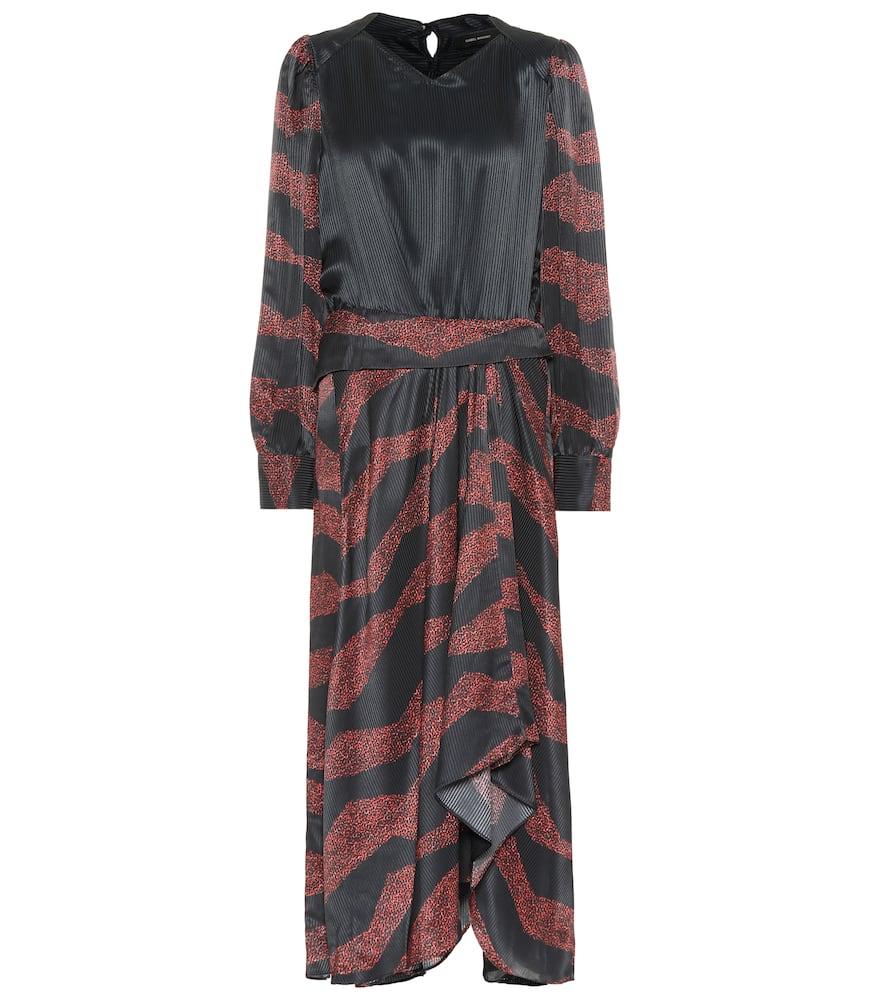 isabel marant romina printed silk