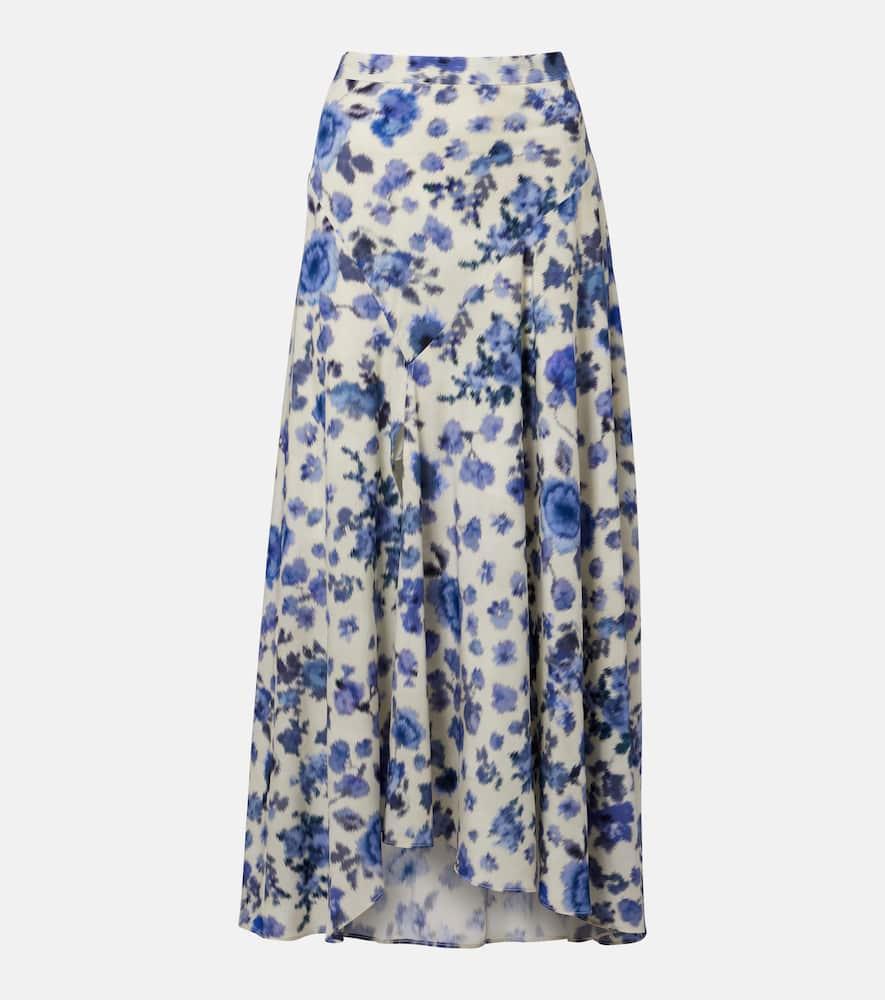 isabel marant sakura floral silk