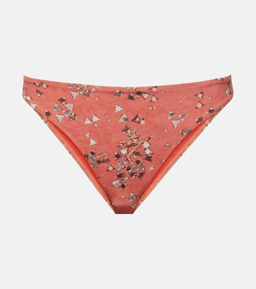 isabel marant saly printed bikini bottoms