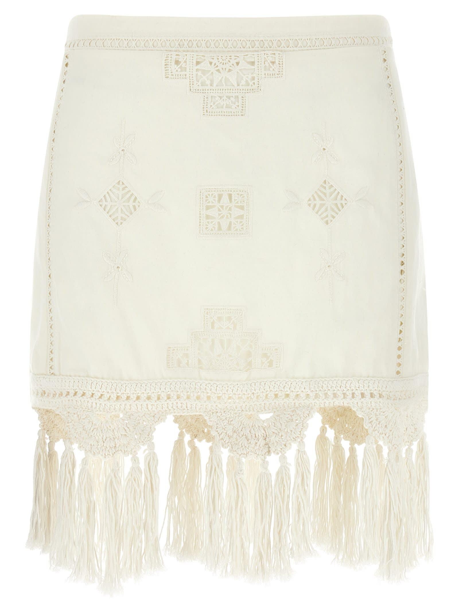 isabel marant sandra skirt