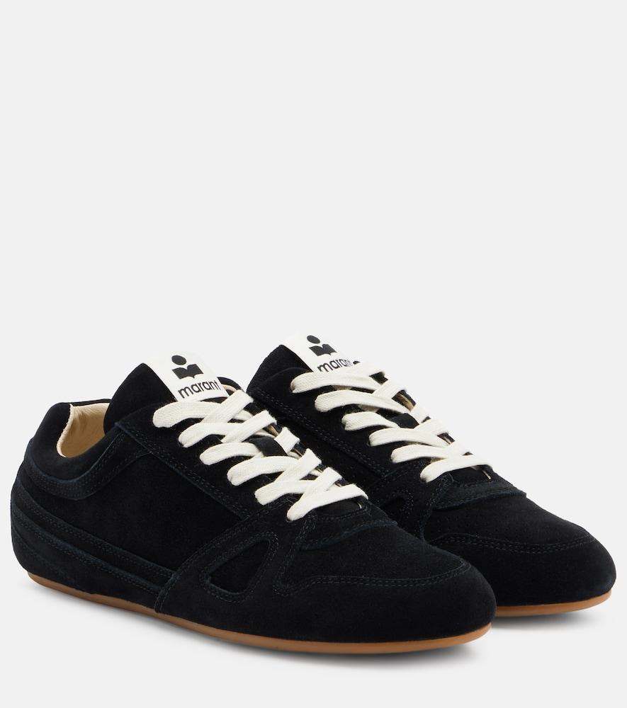 isabel marant senny suede sneakers