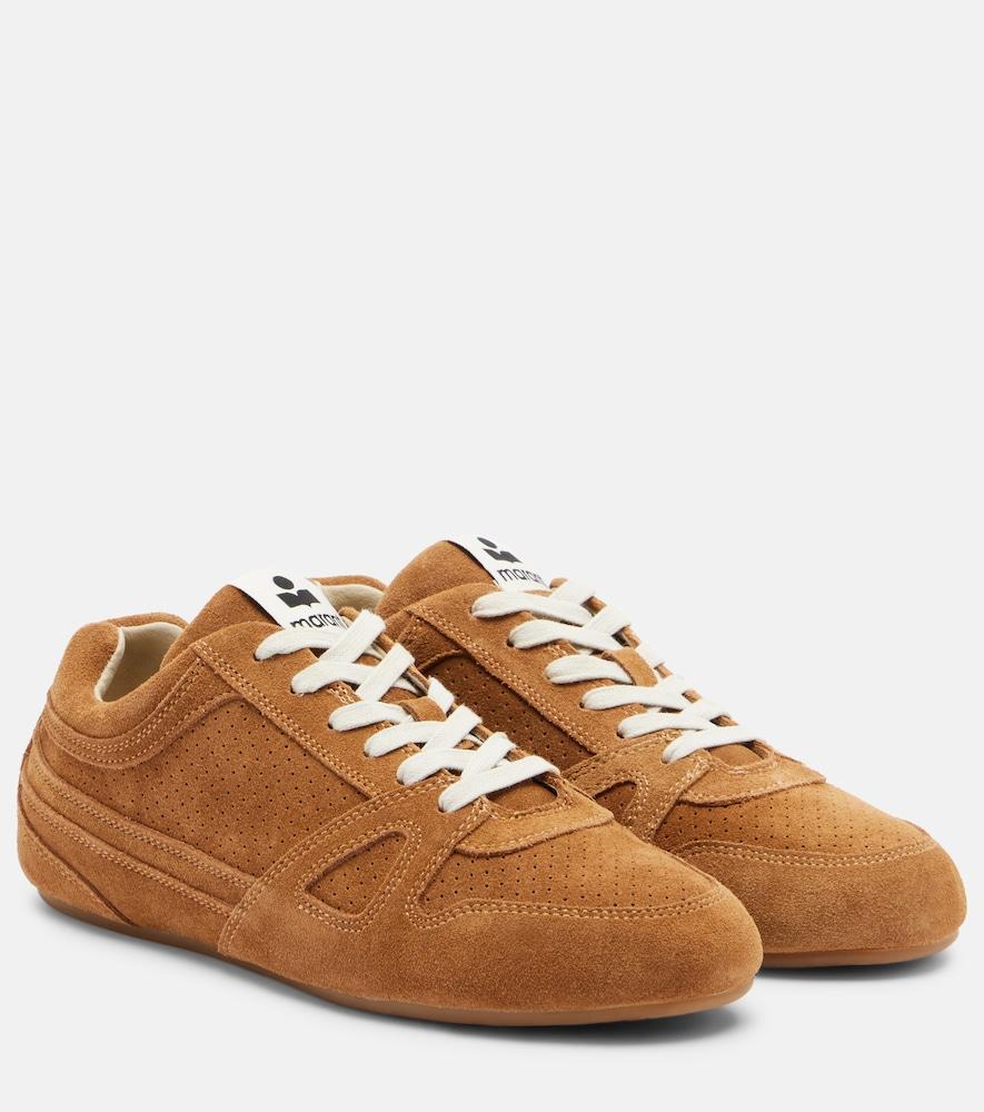 isabel marant senny suede sneakers