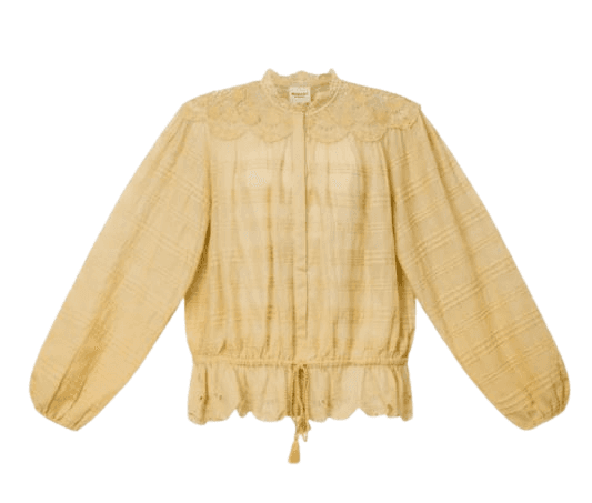 isabel marant shirts light ochre - women