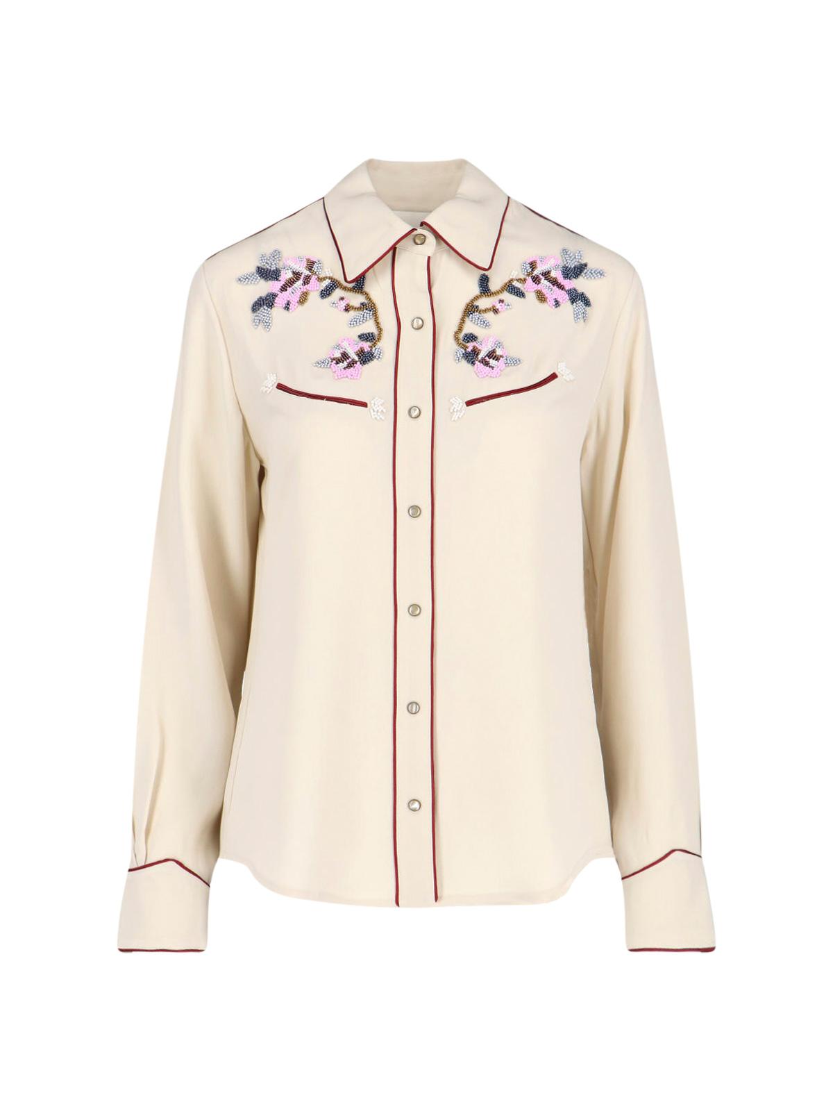 isabel marant shirts white main material: viscose - women