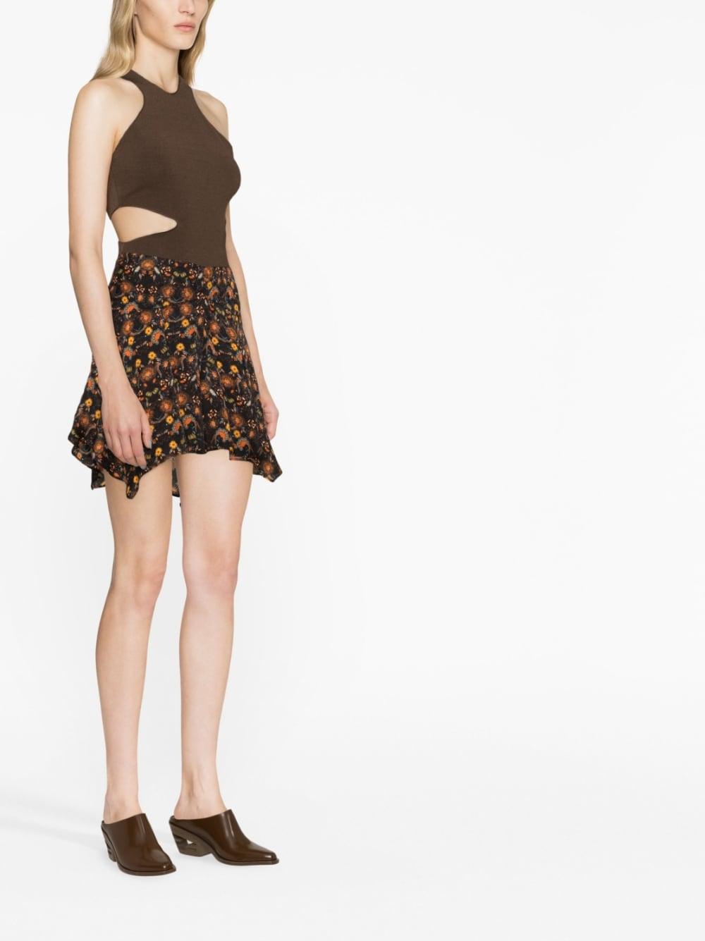 isabel marant skirts black viscose - women