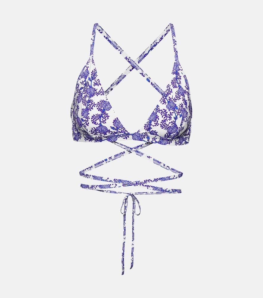 isabel marant solange bikini top