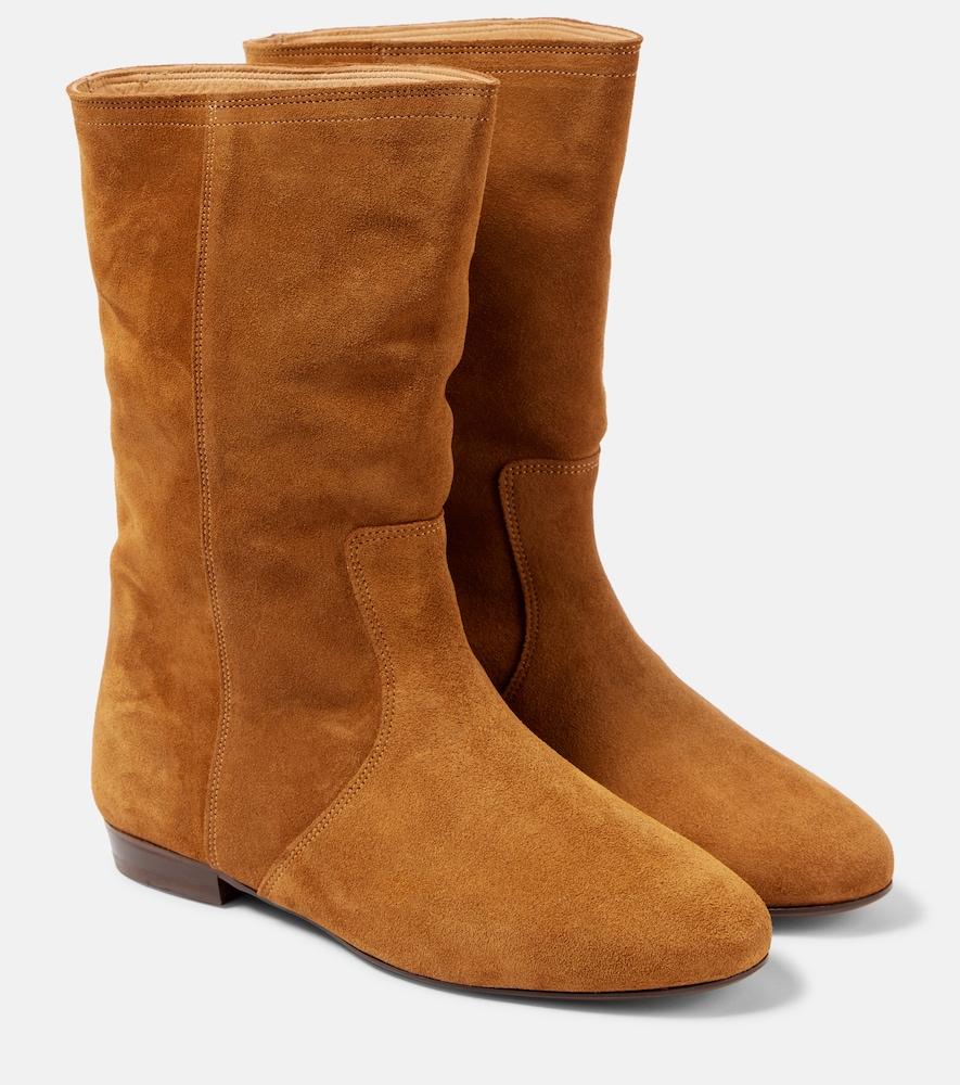 isabel marant stefa suede ankle boots