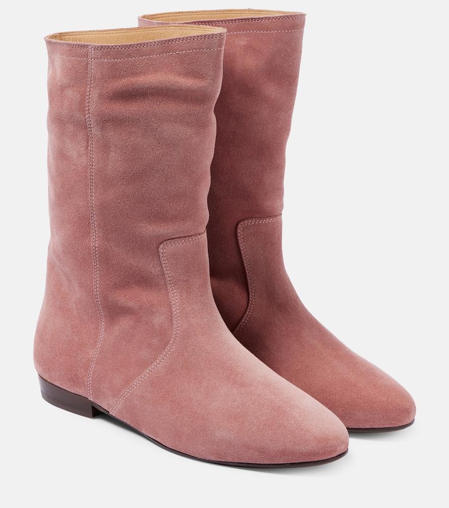 isabel marant stefa suede boots