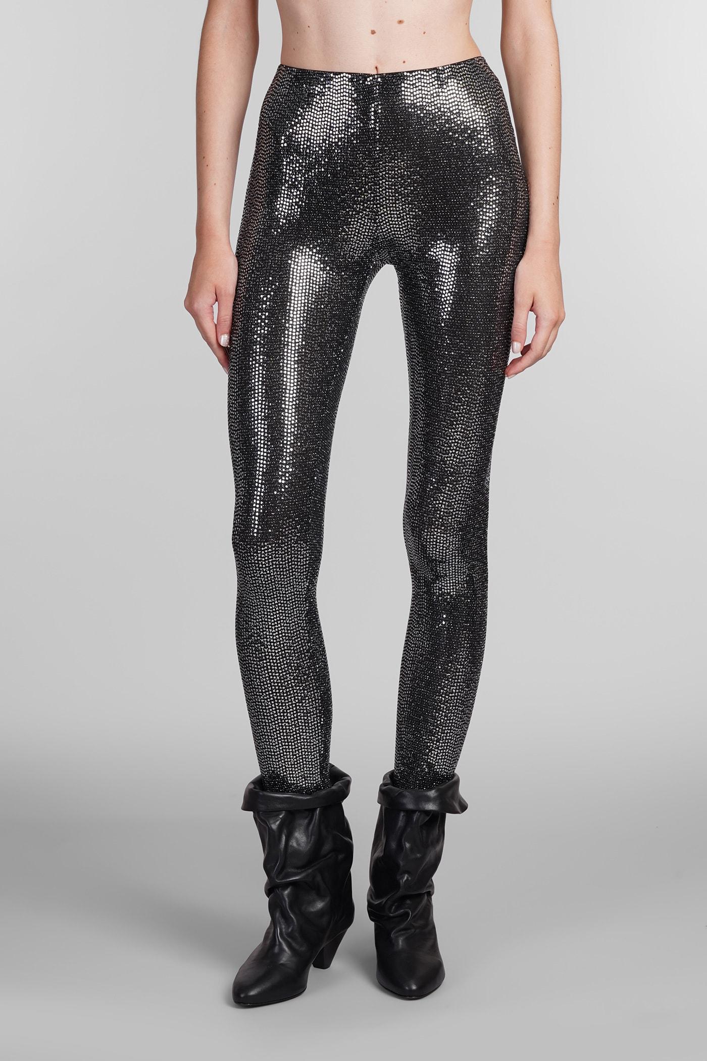 isabel marant stretch embellished trousers