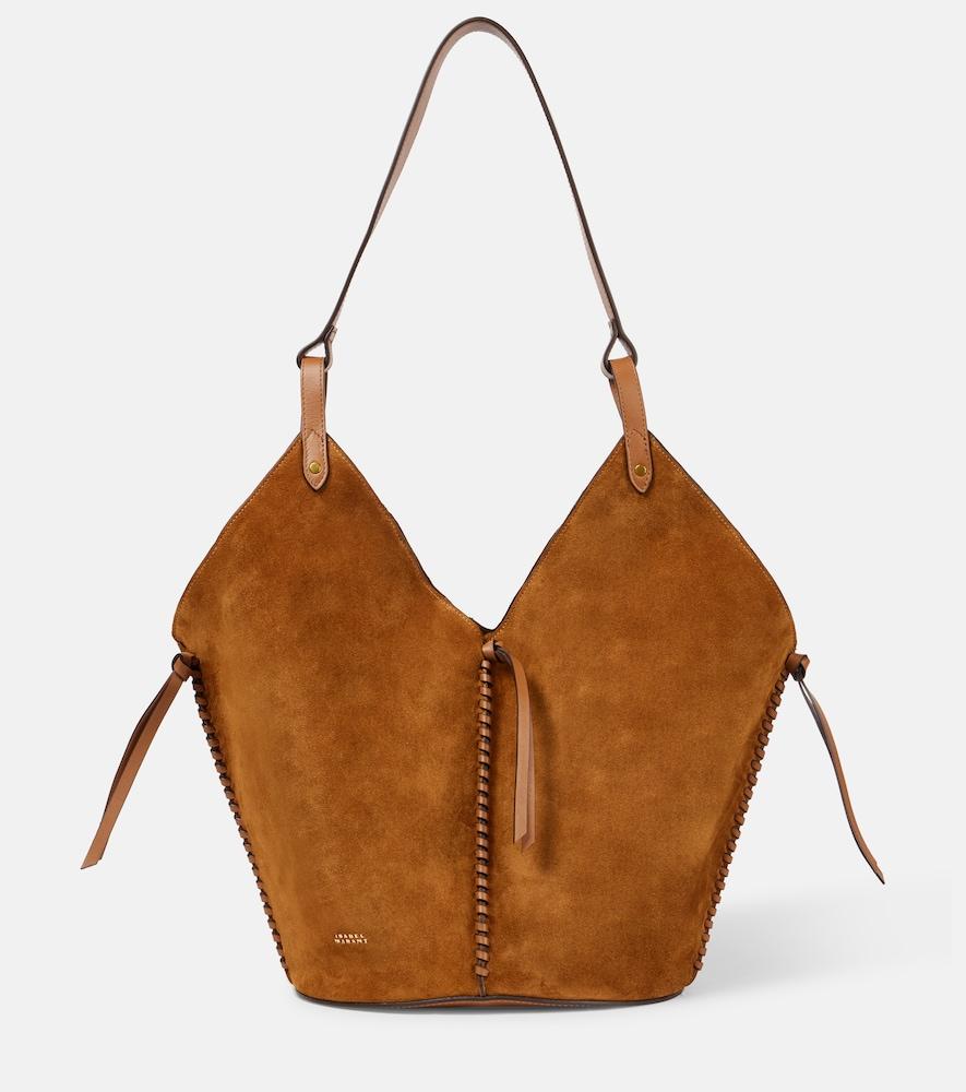 isabel marant tampa suede shoulder bag