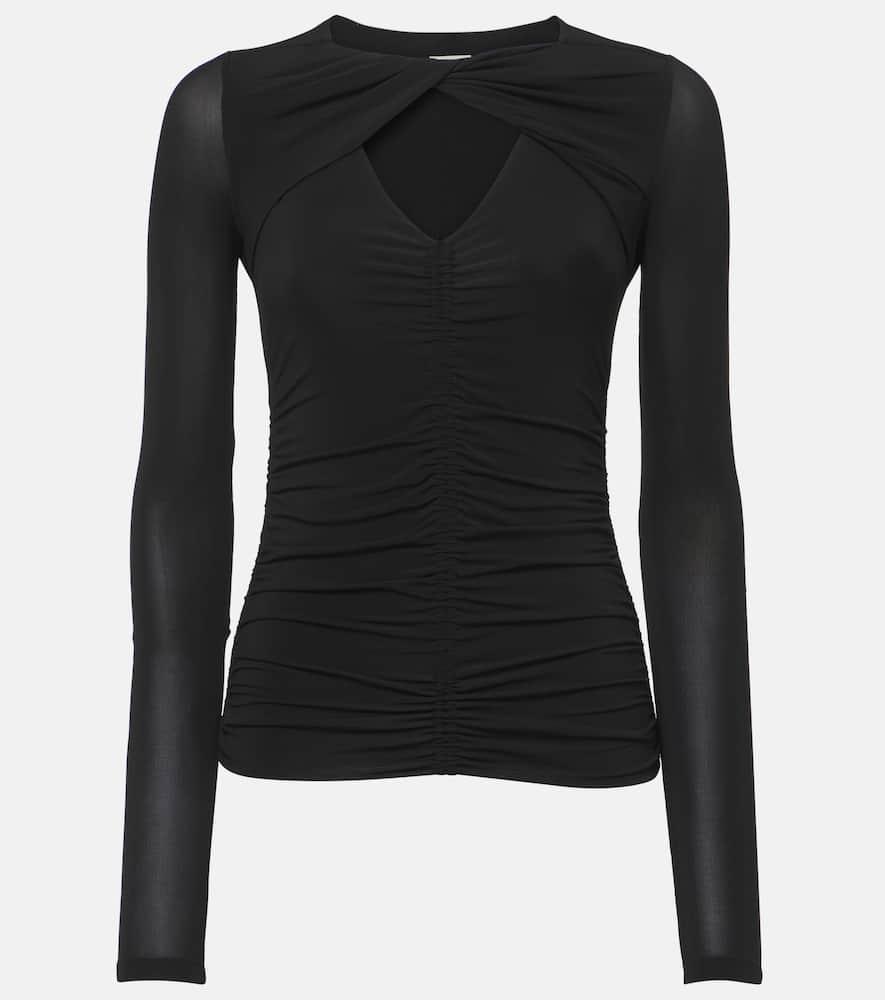 isabel marant vandalia jersey top