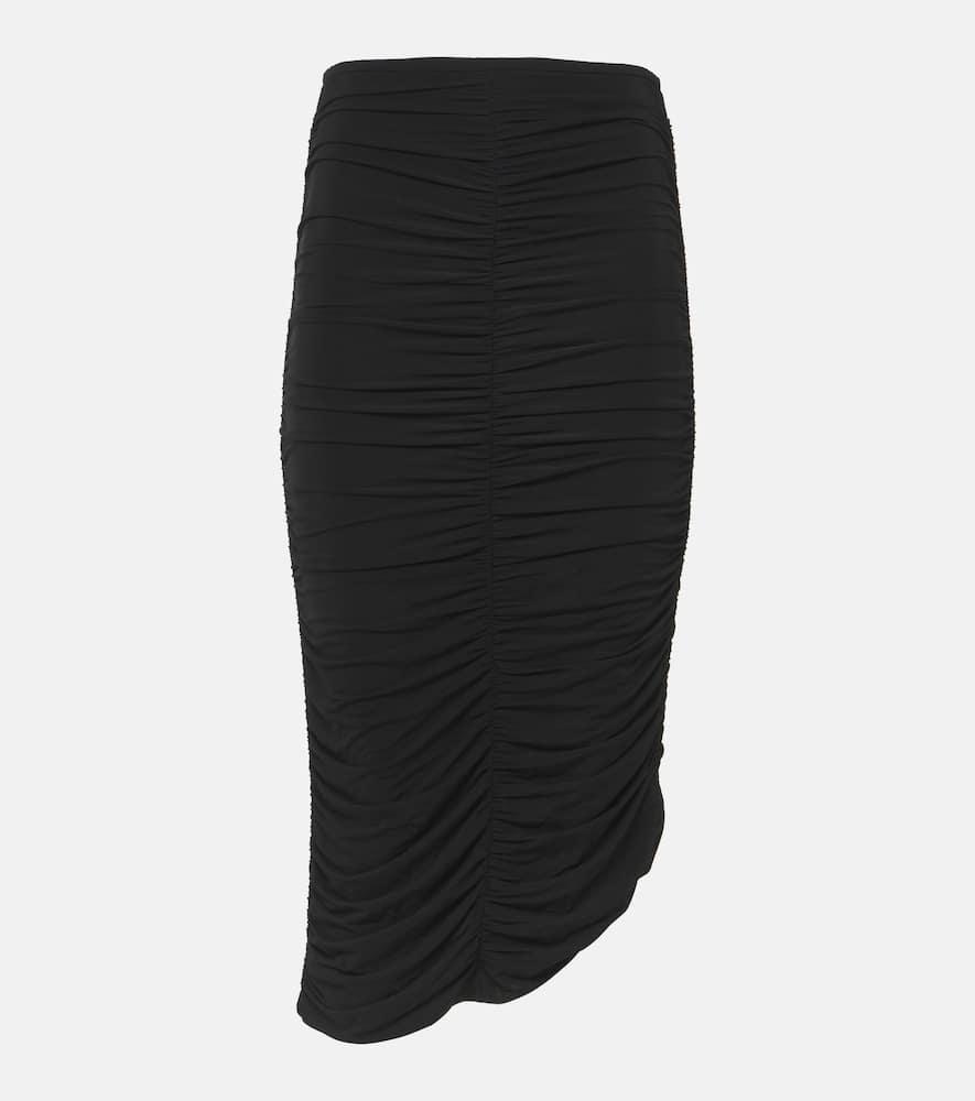 isabel marant vicky jersey midi skirt