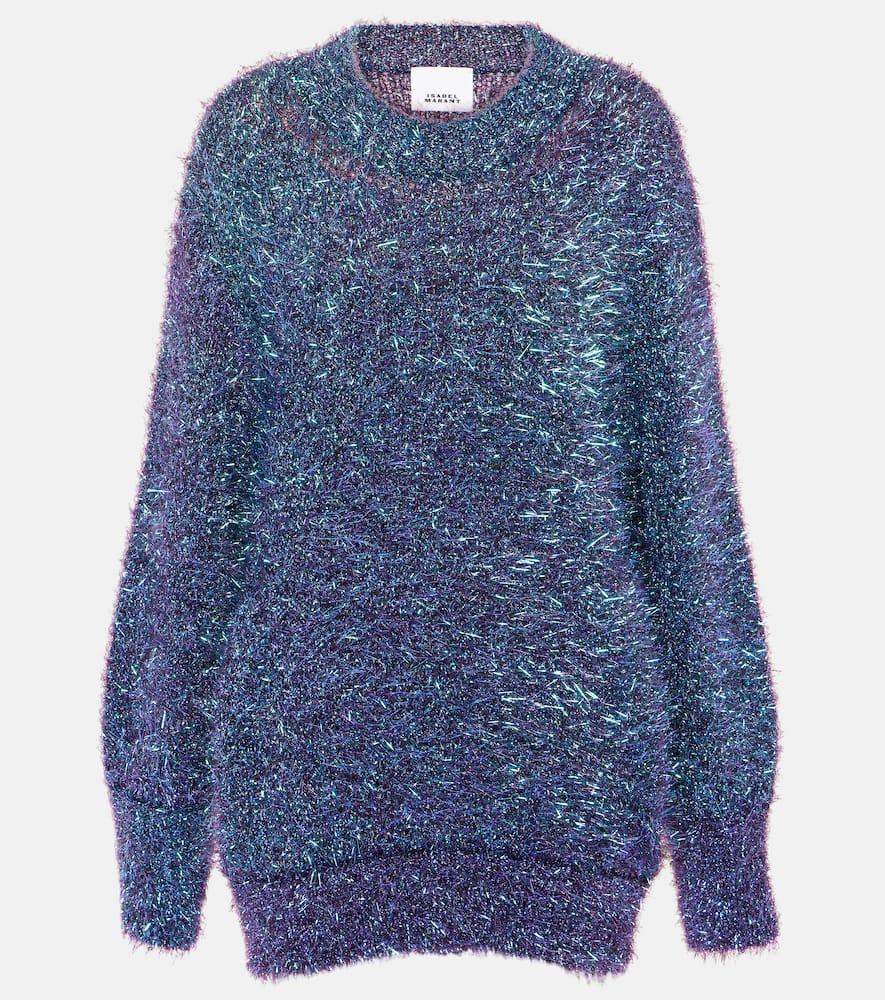 isabel marant wayne metallic sweater