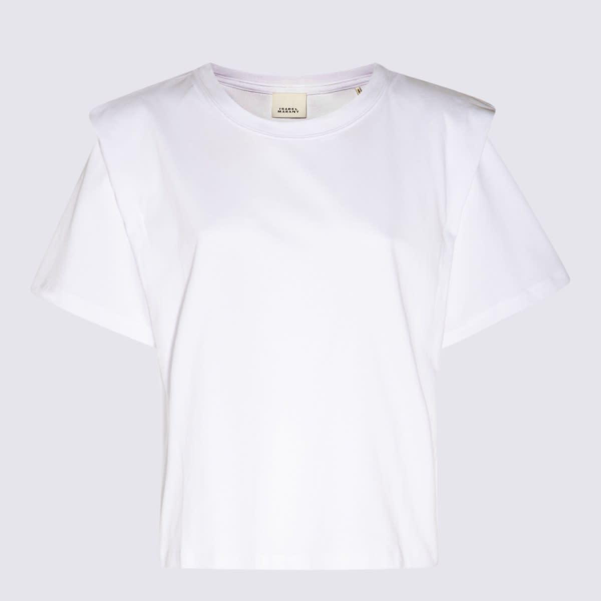 isabel marant white cotton t-shirt