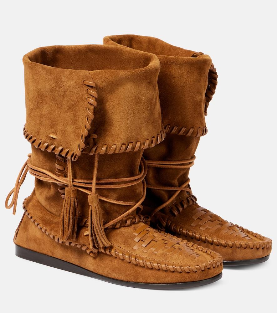 isabel marant winki suede ankle boots