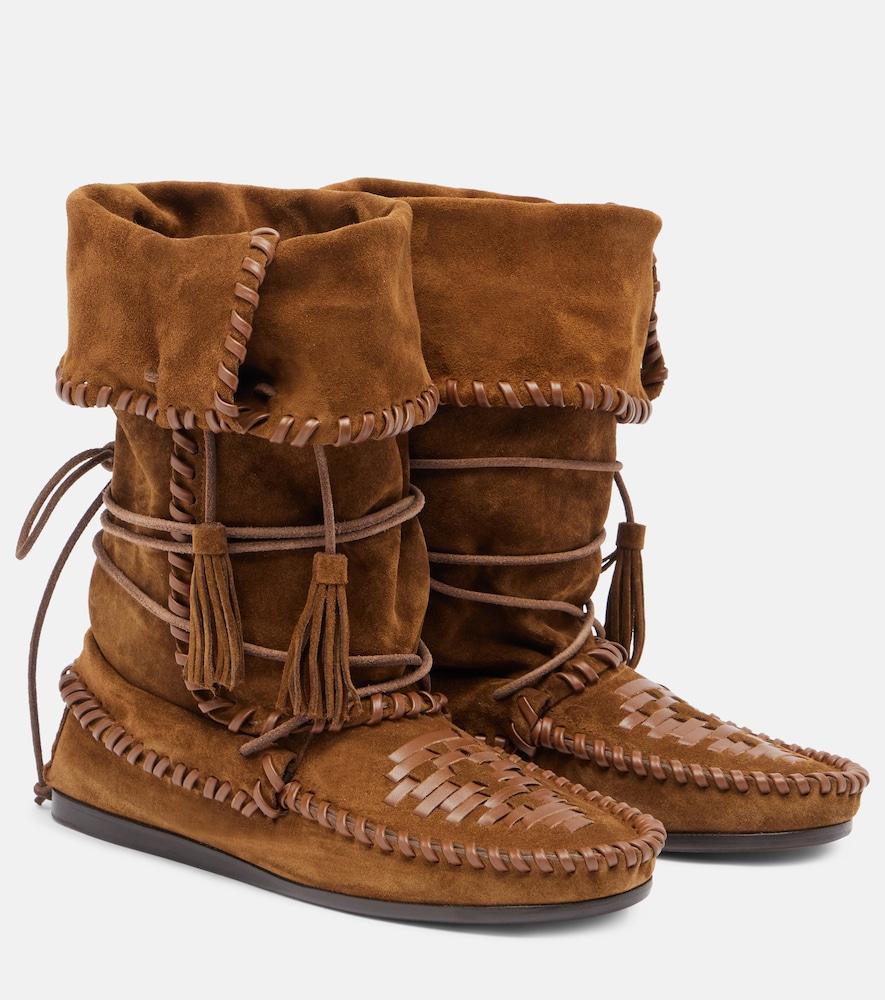 isabel marant winki suede ankle boots