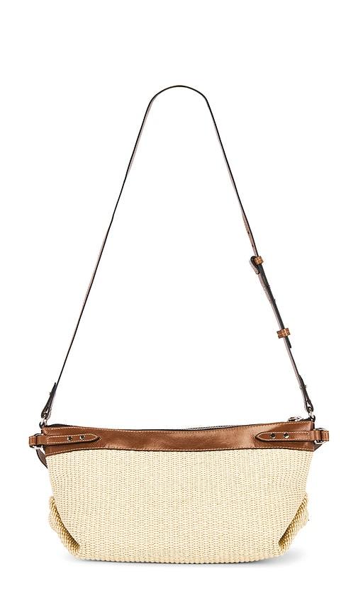 isabel marant winna day crossbody bag in cognac.