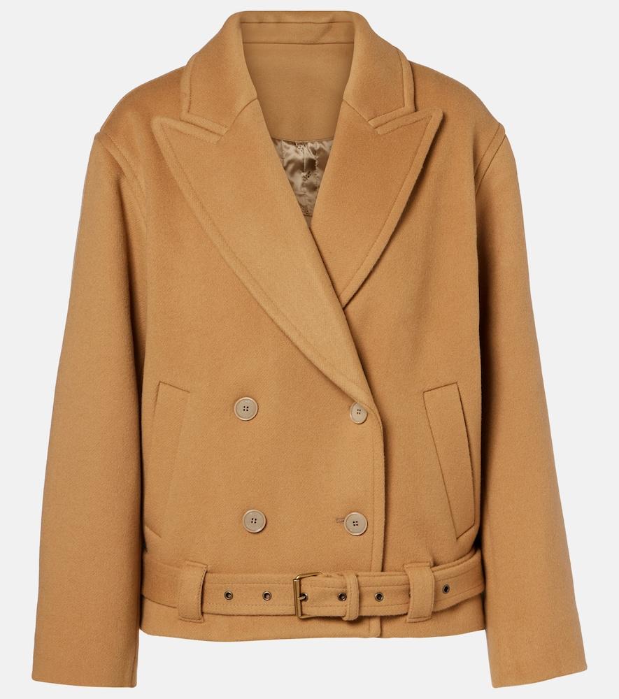 isabel marant winry wool and cashmere jacket