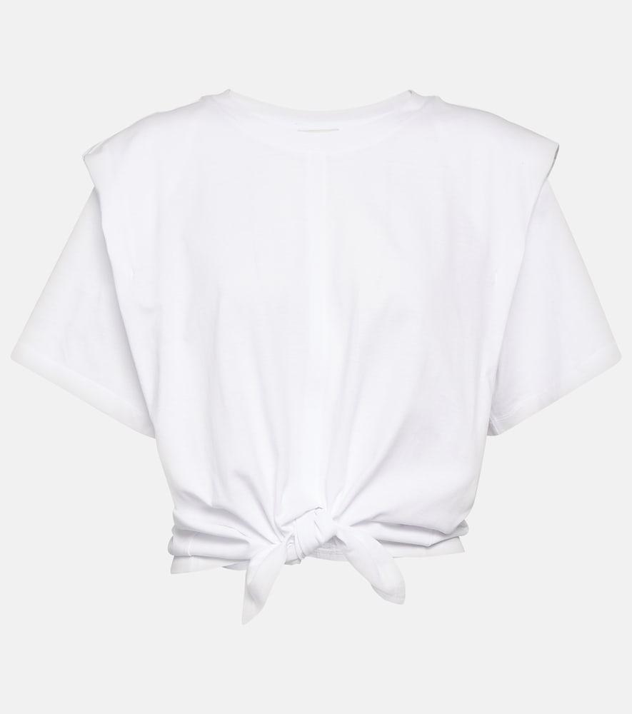 isabel marant zelikia cotton jersey t