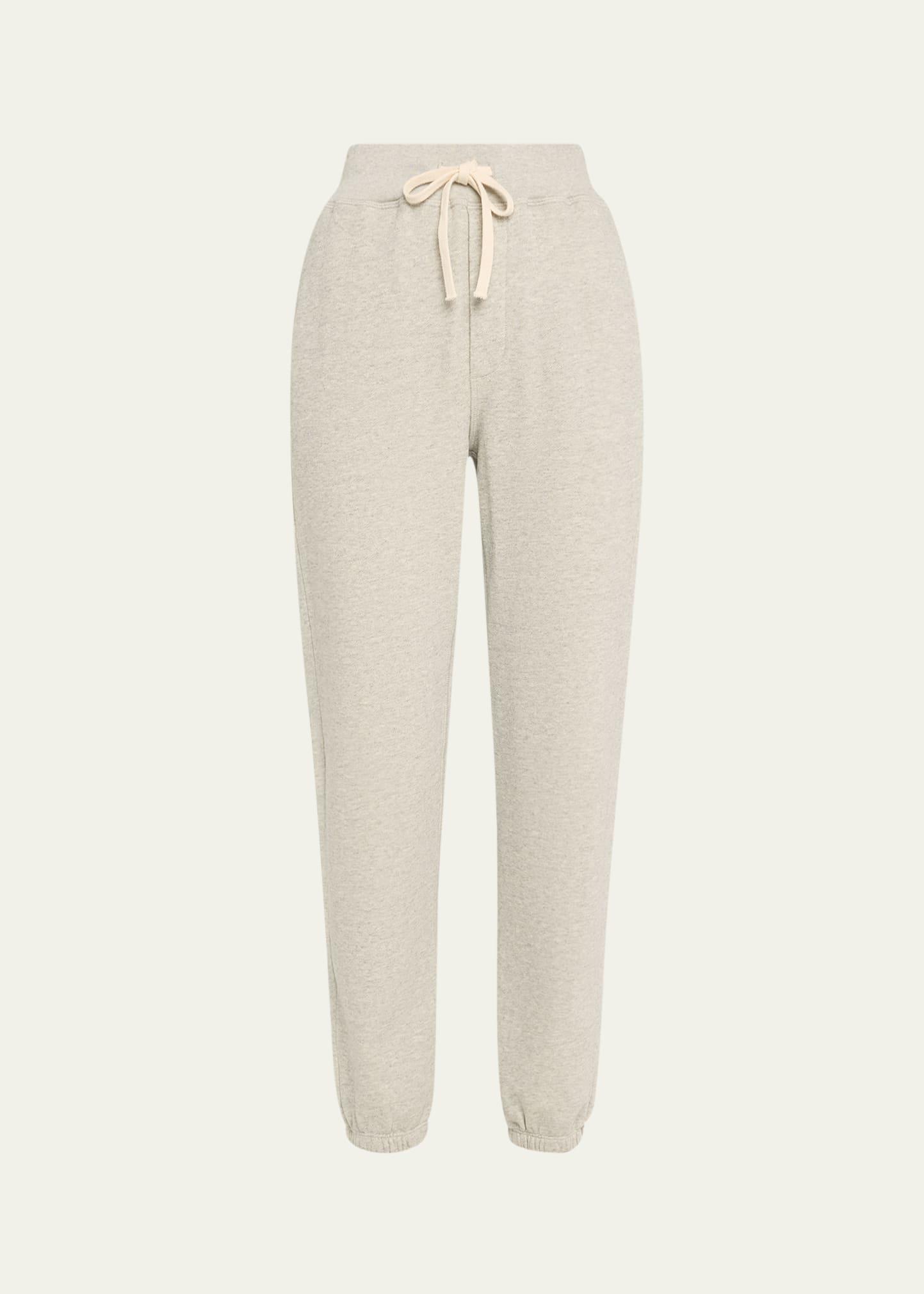 isabella high-waist french terry joggers