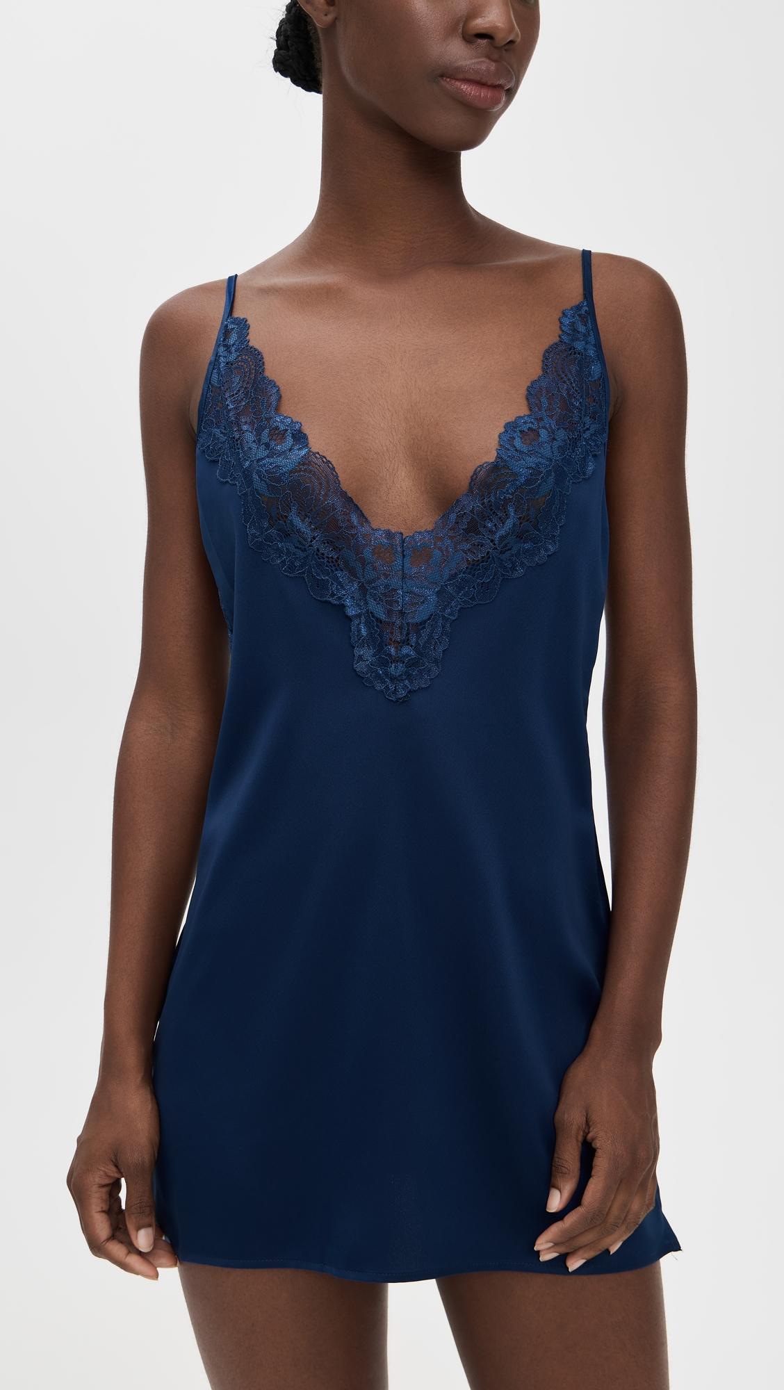 isabella luxury satin short chemise