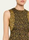 isadora printed drop-waist dress